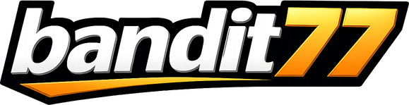 Logo bandit77 merah gelap